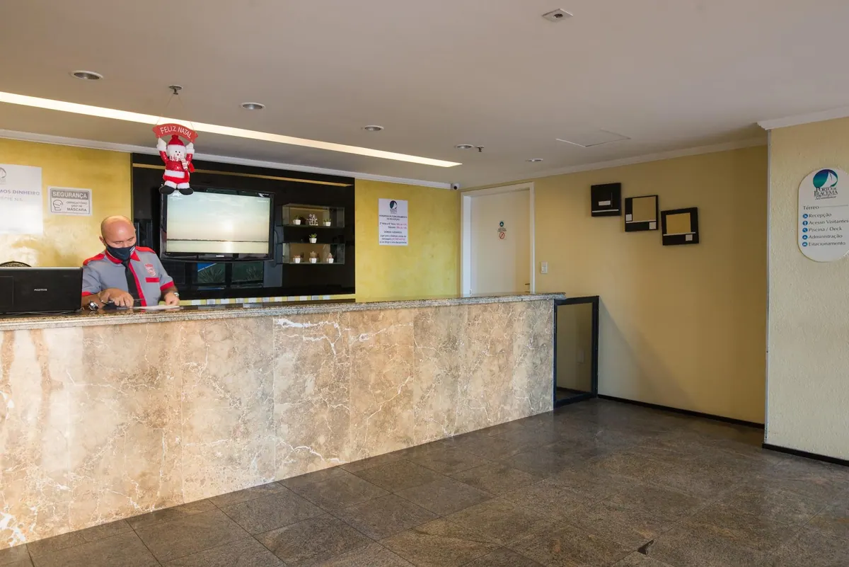 Recepción del Condomínio Porto de Iracema